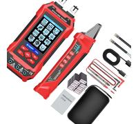 1pc Tester per cavi globale con funzione POET Produttore toni e misuratore luce per RJ45 CAT5 CAT6 CAT7 CAT8 Tester per cablaggio data center