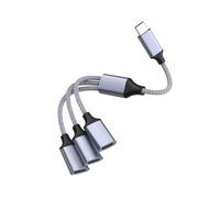 1PC Tipo C Host Splitter di Potere Adattatore USB A USB2.0 OTG Maschio Femmina Dati Cavo di Ricarica Multiporte Hub USB