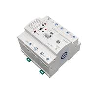 1PC TOQ6-63/4P L N 220V Din Rail ATS Small Dual Power Automatic Transfer Electrical Selector Switches Uninterrupted 63A CZMDKEXM