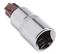 1pc Torx testa cacciavite Bit T20-T70 Socket Wrench Bits 1/2 pollice Drive Lega Acciaio Driver Set per officina Utensili manuali (T60)