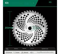 1PC Tosaerba Tagliaerba Lama Testa 40/60/80 Denti Tosaerba Di Legno Disco per De