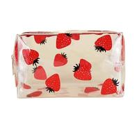 1Pc Transparent Cosmetic Bag Waterproof Women Make Up Bag Travel Wash Makeup Organizer Case Zipper Pouch(Color-02)