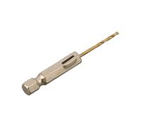 1pc Trapano HSS Punta da trapano rivestita in acciaio ad alta velocità 1/4 Codolo esagonale 1.5mm-6.5mm Piastra in ferro for legno Pugno cacciavite Trapano(4.8mm)