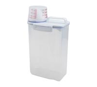 1pc Trasparente Cibo Cereale Dispenser Sigillato Barattolo Doppio Gomma Anello