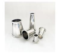 1pc Tri Clamp Riduttore 2 ''OD64mm x 3''OD91mm Integrato Diametro Variabile Tubo In Acciaio Inox 304