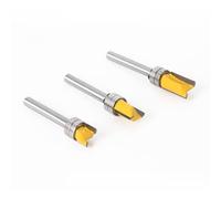 1PC Trimmer for cuscinetti for la lavorazione del legno Manico da 6mm Fresa for bordo dritto in lega Macchina for incidere di Computer Strumento for scanalare(Crucifixion skull style 1)