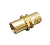 1PC Tubi Pneumatici Hose Barb Tubo Spinato In Ottone Ottone Barb Accoppiatore Connettore Hose Barb Raccordo Adattatore del Connettore(19mm OD)