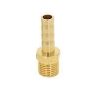 1PC Tubo In Ottone Raccordo 4mm-12mm Hose Barb Coda M10 M12 M14 M16 M20 Filettatura Maschio Metrica connettore Giunto di Rame Accoppiatore Adattatore (Size : 10mm to M12x1.5)