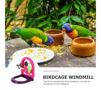 1Pc Uccelli di plastica che rosicchiano i denti del giocattolo che macinano il