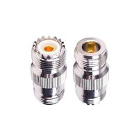 1PC UHF SO239 PL259 maschio femmina a N tipo maschio femmina connettore RF adattatore coassiale coassiale(N Female to U Female)