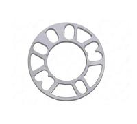 1PC Universale Della Gomma Della Ruota Distanziatori Adattatore Spessori Piastra Per 4x100 4x114.3 5x100 5x108 5x114.3 5x120 Auto Auto Ruota Spacer Adattatore distanziali per ruote
