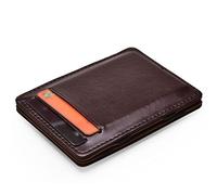 1Pc Uomo Sottile Verticale Uomini Portafoglio Piccolo Cuoio DELL'UNITÀ di elaborazione Nastro Elastico Borsa C7N9 Cassa Della Carta Fo Banca Mini Carta ID