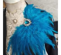 1PC Uomo Vintage Cristallo Strass Spallina Spallina Spilla Fai Da Te