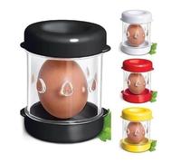 1pc uova spogliarellista rimuovere guscio d'uovo Peeler accessori di cottura manuale mano bollito uovo sbucciatore uovo shell strumenti scuotere uovo guscio pelapatate creativo peeling guscio d'uovo