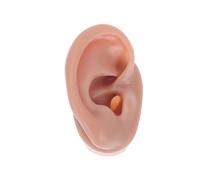 1pc Useful Ear Model Practical Human Ear Model Silicone Piercing Training Model