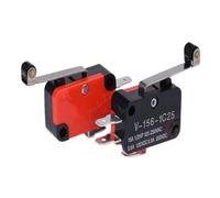 1PC V-15 V-151 V-152 V-153 V-154 V-155 V-156-1C25 Interruttore 16A 250VAC Finecorsa di corsa momentaneo 1NO1NC Leva a rullo(V-156-1C25,1PCS)