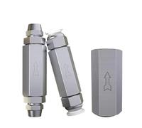 1pc Valvola di ritegno pneumatica 6 mm 8 mm 10 mm 1/4 OD tubo valvola unidirezionale aria gas valvola in ottone valvola compressore d'aria adattatore raccordo tubo (CV-02 w BT8-02)
