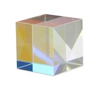 1Pc Vetro ottico Prisma dicroico Cubo di luce Prisma Vetro Accessori for la fotografia Accessori for la casa (25x25x25mm)