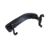 1pc Violino Spalla Resto di Plastica Imbottito Regolabile Per 1/2 4/4 1/8 1/4 Nero Violino Parti di Violino accessori per violino (Color : N1)