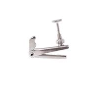 1PC Violino String Fine Tuner Regolatore Violino Accessori Per 3/4 4/4 Violino accessori per violino (Color : Silver)
