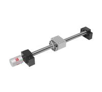 1PC vite a sfere ad alta precisione sinistra 5010 set guida lineare + sede di supporto BKBF + sede dado + giunto XB(2500mm)