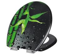 1PC WC Sedile WC Copertura Chiusura lenta Coperchio WC universale Addensare SostituzioneU tipo PP Bordo WC per parti del bagno