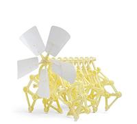 1pc Wind-Powered Strand Beast Model Robot Diy Assembly Walker Educational Toy Kit Adult Science Series The Wind Power Perpetual Motion Machine Toy