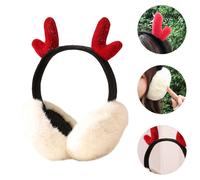 1pc Winter Antler Design Paraorecchie Morbido peluche Copri orecchie da ragazza