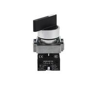 1PC XB2 Manico Lungo 2/3 Posizione Manopola Interruttore Momentaneo/A Scatto Interruttore di Controllo di Alimentazione 1NO Interruttore di Pulsante(2 Position,1NO_MOMENTARY_220V 5A)