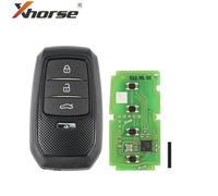 1PC Xhorse XSTO01EN FENG.T per Toyota XM38 Smart Key con supporto guscio chiave 4D 8A 4A