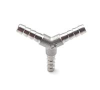 1pc Y Type 16mm SS304 Hose Barb Hose Hook Splitter Homebrew Pipe Fittings ZGPOSQKZSC
