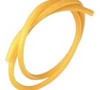 1pc Yellow Tension Rubber Hose - 1M-10M Anti-Aging Latex Tube for Transmission(5mx6mmx9mm)