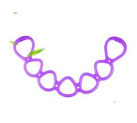 1pc Yoga Elastico che forma il torace che modella l'espansore per donna (viola)