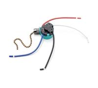 1pc ZE-268S6-3 4-GANG 3 Speed 4wires Ceiling Fan Wall Lamp Cabinet Light Pull Chain Switch with 18AWG CZMDKEXM
