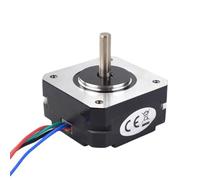 1pc17HS08-1004S 17 Motore passo-passo 20,5 mm 16 Ncm 1 A 42 Motore passo-passo a 4 fili for estrusore CNC XYZ Stampante 3D(1PC 17HS08-1004S)