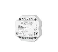 1PCS 0/1-10V Tuya Smart WiFi Zigbee LED Dimmer Controller Push Dimmer 110V 220V 230V Vita Intelligente APP Controllo Vocale(Color:WiFi Dimmer)