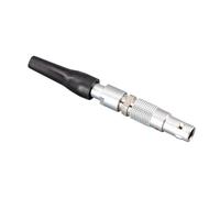 1PCS 00B Presa connettore for cavo rotondo in metallo for apparecchiature audio a 3 pin(5PIN Plug Socket)