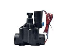 1PCS 1/2 "3/4" 1 "elettrovalvola acqua con regolazione del flusso 220V 12V 24V normalmente chiusa elettrovalvola for irrigazione del giardino(1/2",110VAC)