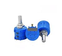 1pcs 10-turn potentiometer 3590S-2 500 Ohm 2W 3Pin Rotate 3600 degrees,Axis diameter 6.4 mm