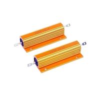 1pcs 100W Aluminum Power Metal Shell Case Wirewound Resistor 0.01R 0.05 0.1 0.2 0.22 0.25 0.3 0.33 0.4 0.47 0.5 0.6 0.68 0.8 Ohm CZAOINCU(RX24 100W0.05R 1pcs)