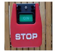 1Pcs 110V 220V 380V three phase 20Amp Table Saws Electromagnetic Pushbutton Switch for Bench Saw Wood Machine HY56