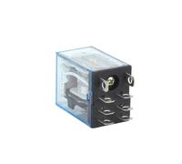1PCS 12V 24V 110V 220V 380V AC Bobina Relè di Potenza LY2NJ DPDT 8 Spille HH62P JQX-13F Con Presa di Base(AC220V)