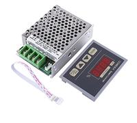 1Pcs 12V (50W) 24V (350W) 48V (500W) DC 30A PWM Regolatore di velocità del motore, con pannello di visualizzazione digitale, supporta Soft Start e Soft Stop