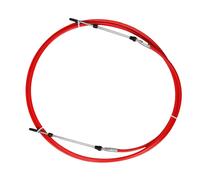 1pcs 13Ft Red Throttle Shift Control Cable Lever Universal Acc