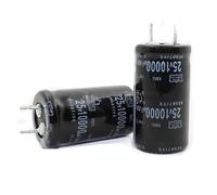 1pcs 16V 25V 50V 63V 80V 100V 10000UF Radial DIP Aluminum Electrolytic Capacitors Tolerance 20% ICXLPMC(100V10000UF 35X50MM)