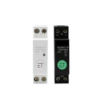 1PCS 1P DIN rail interruttore timer intelligente interruttore relè vita intelligente(Tuya (Black),63A)