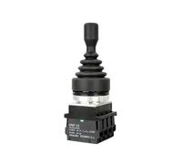 1PCS 22 millimetri 30 millimetri Interruttori A Levetta Joystick industriale Rocker Interruttori A Croce 2 posizioni 4 Vie Autobloccante Reset HNP-X201 2011(30mm 2Way Latching)