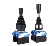 1PCS 22 millimetri Monolever modularità Toggle Joystick Rocker Interruttori A Croce 2 4 Vie Reset Momentaneo HKC-622 624 612 624L(HKC-612L)