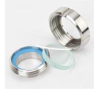 1pcs 25mm-108mm Sanitary Sight Glass Diopter Stainless Steel SS304 Circular Viewing Sight Glass,76mm