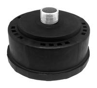 1pcs 25mm/2.5cm Compressore Aria Rumore Riduttore Silence Plastica Rotonda